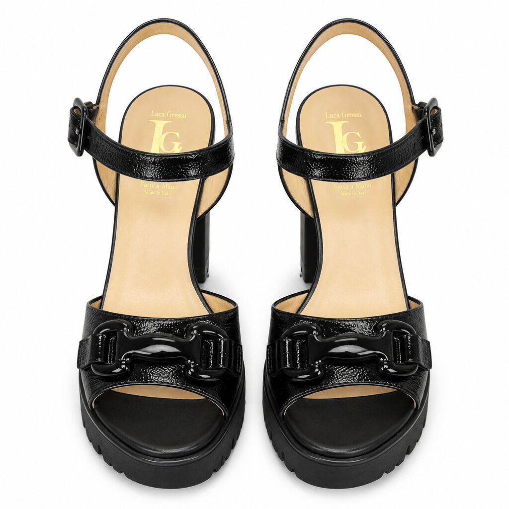Sandal Vernice NERO