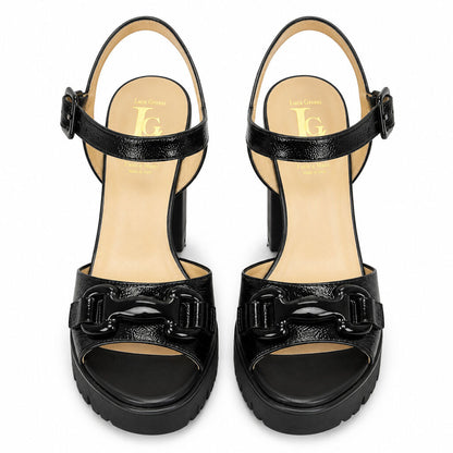 Sandal Vernice NERO