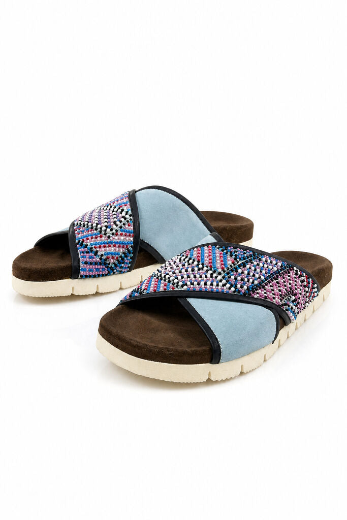 Shoes Tes/Per LT BLUE
