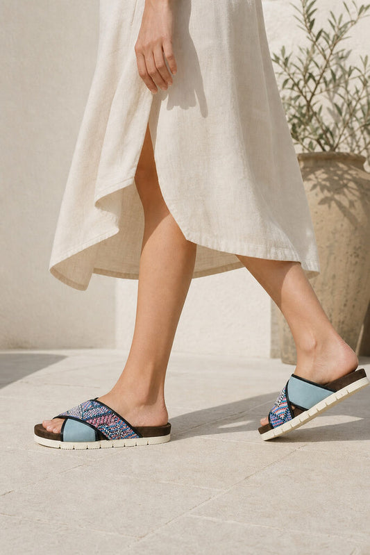 Shoes Tes/Per LT BLUE