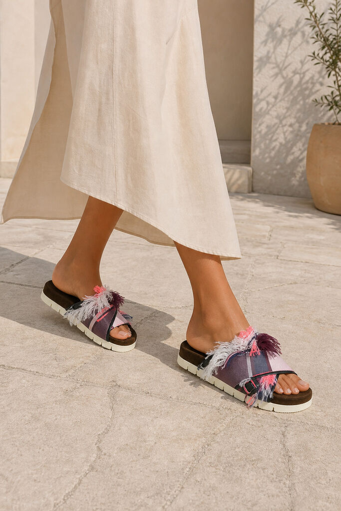 Shoes Tessuto TURQUOI