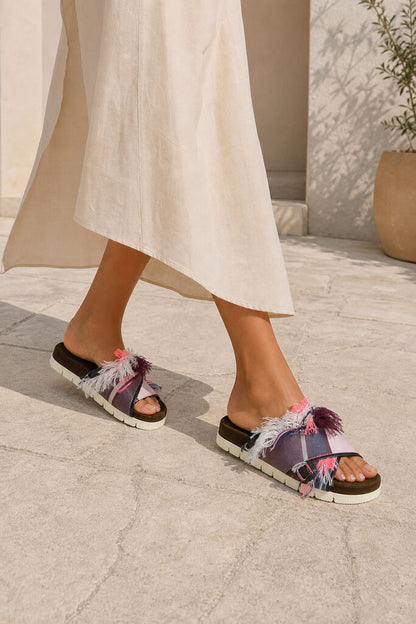 Shoes Tessuto TURQUOI