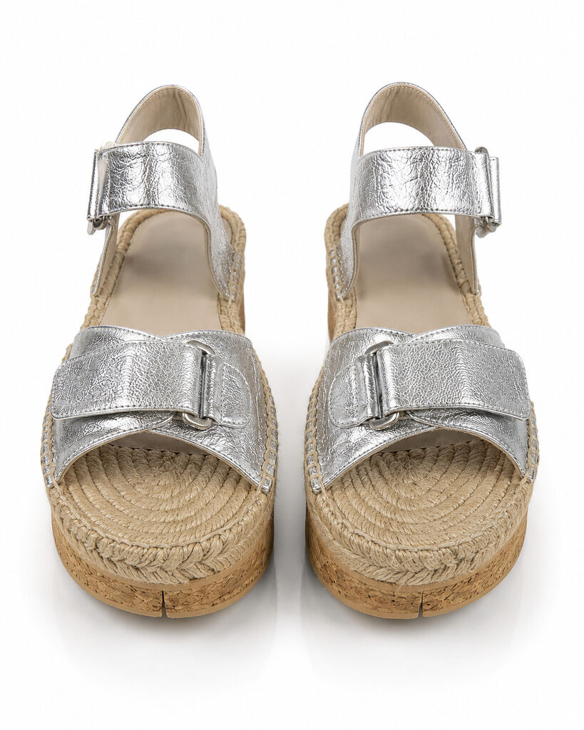 Shoes Lam/Cork SILVER