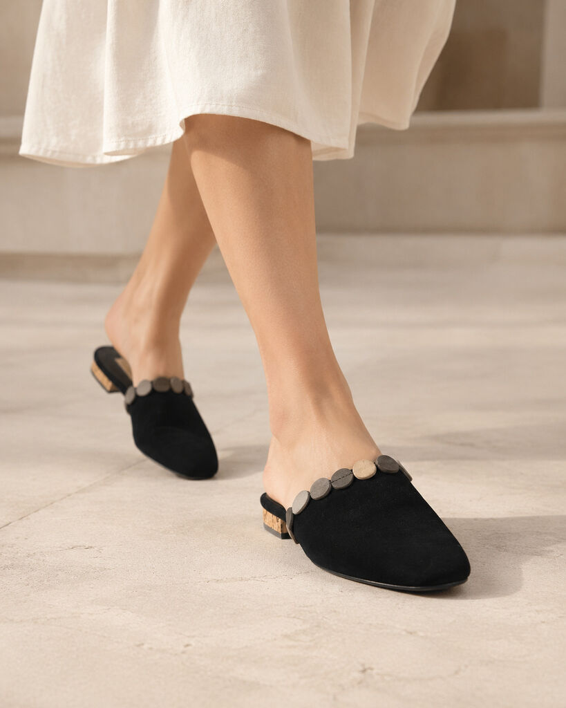Shoes Suede BLACK