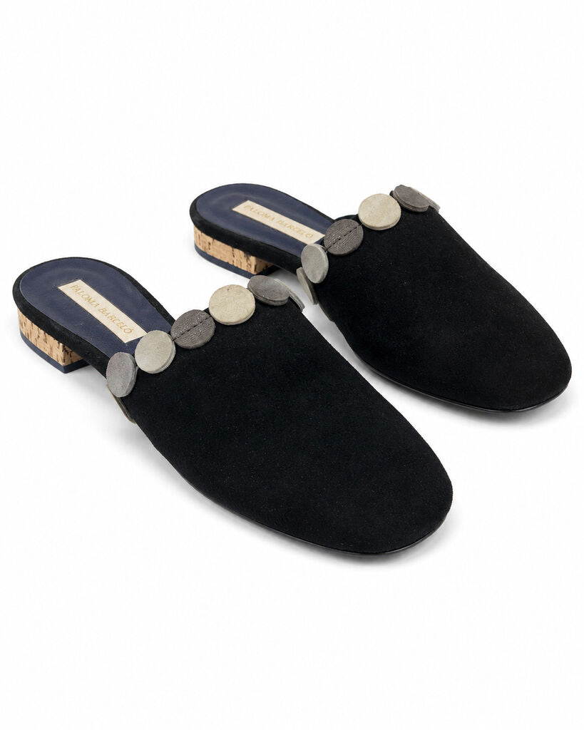 Shoes Suede BLACK