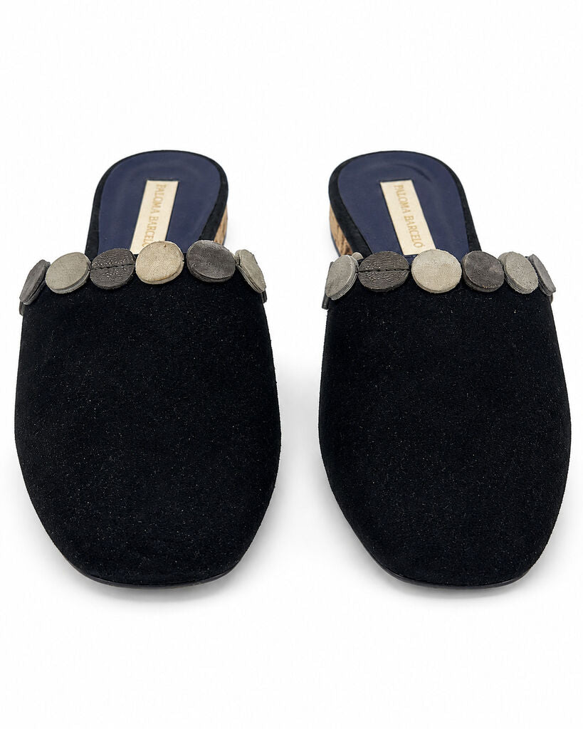 Shoes Suede BLACK