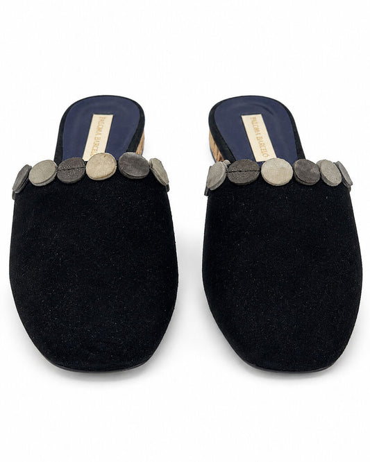 Shoes Suede BLACK