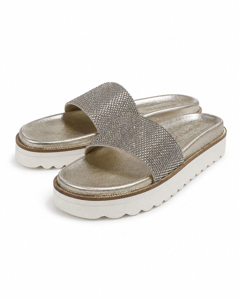 Shoes Strass PLATINO