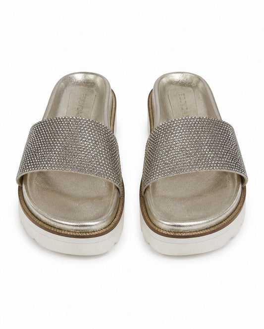 Shoes Strass PLATINO
