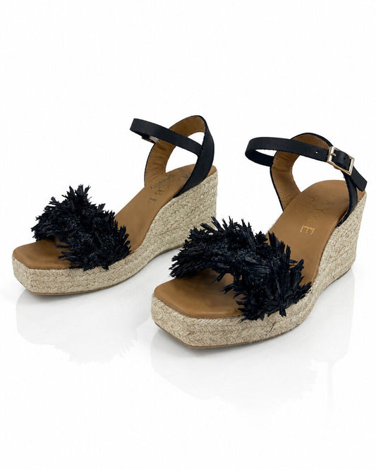 Sandal Rafia NEGRO