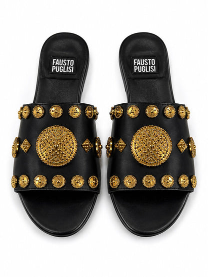 Shoes Nap/Met NER+ORO