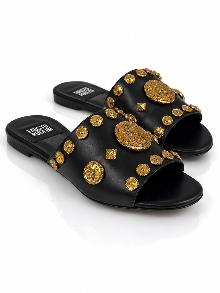 Shoes Nap/Met NER+ORO