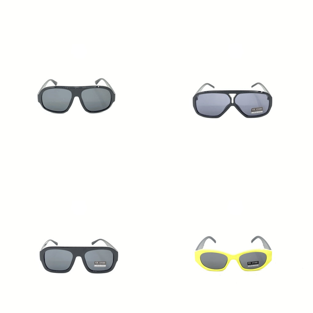 Retro Sport Sunglasses         "Random Color & Frame Style (1 Pair)"